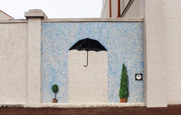 Under the Umbrella Mural - Downtown Hickory