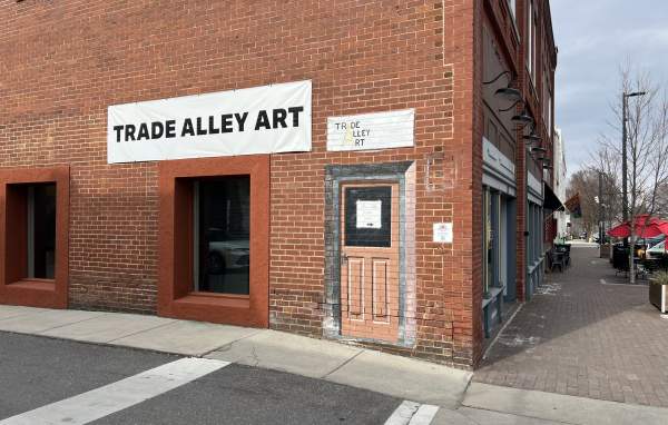 Door of Trade Alley Art, Mural