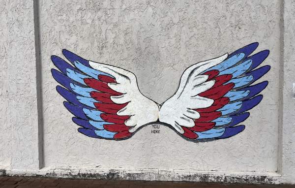 Angels Wings, mural