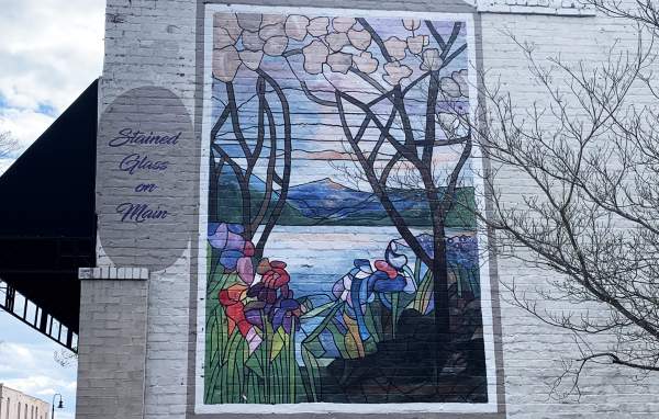 Stain Glass on Main Mural