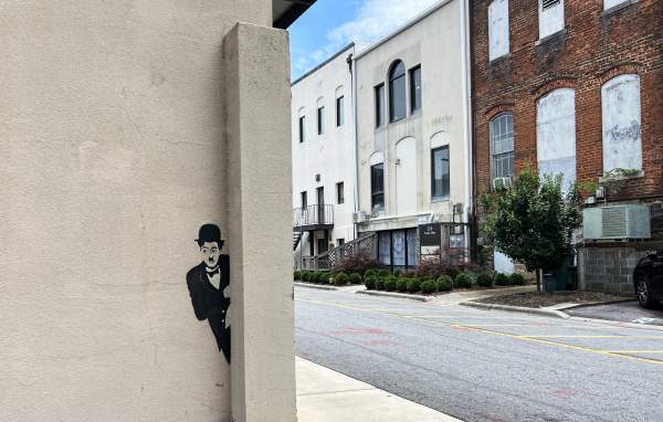Charlie Chaplin Mural