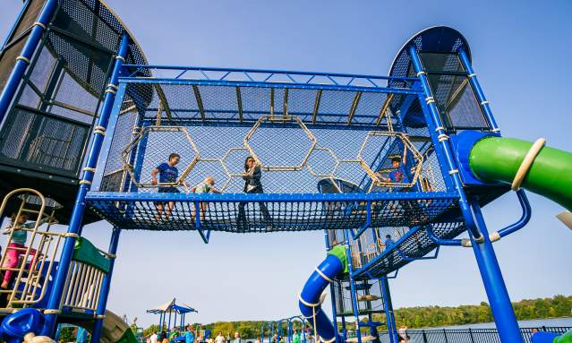 NEW Playground in Freeman Lake Park