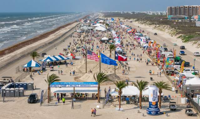 Texas SandFest 2025 Ariel