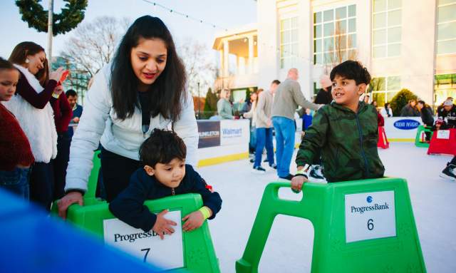Skating in the Park Family