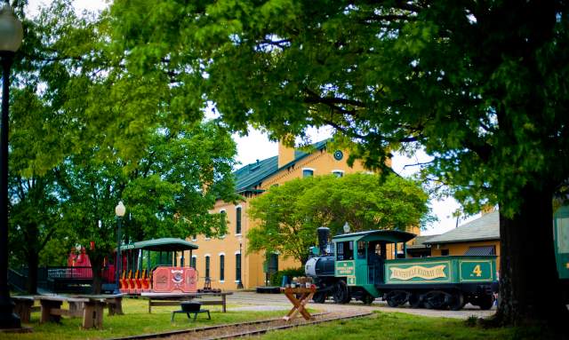Historic Huntsville Depot- railcar