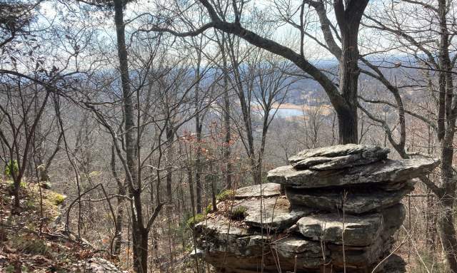 Rainbow Mountain Balance Rock Madison