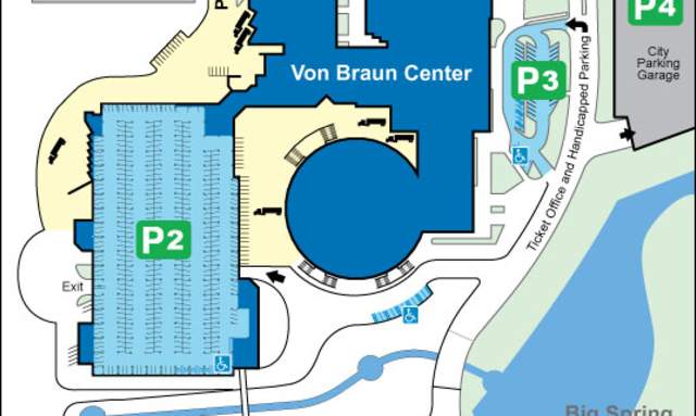 Parking - Von Braun Center