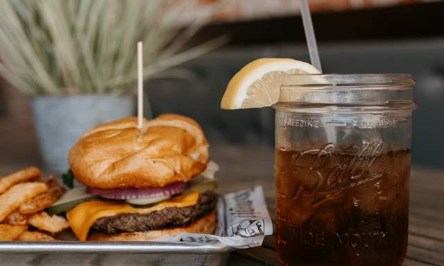 Burger and Drink