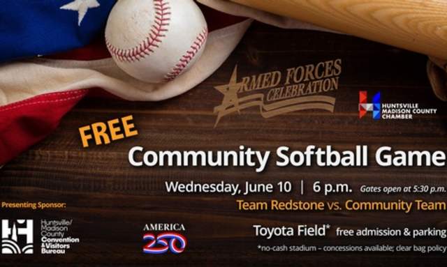 2026 Armed Forces Celebration: Community Softball Game