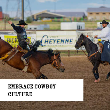 Embrace cowboy culture