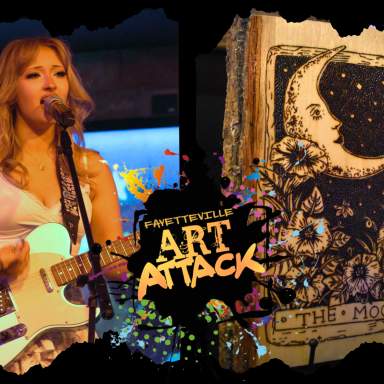 The Fayetteville Art Attack, Wednesday, July 15th!