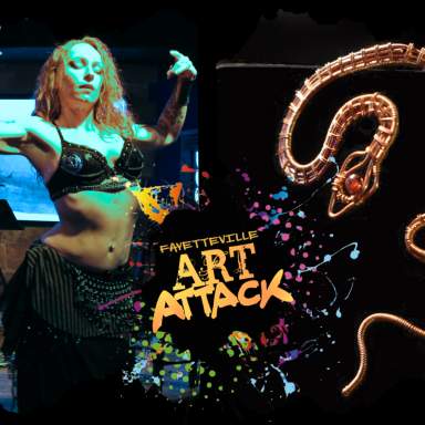The Fayetteville Art Attack, Wednesday, July 22nd!