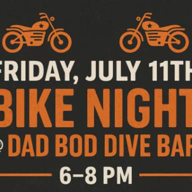 Bike Night at Dad Bod Dive Bar
