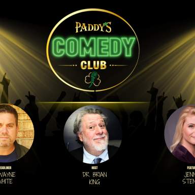 Paddy's Comedy Club presents Dwayne White and Jennie Stencel