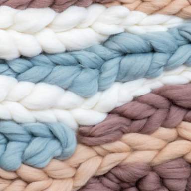 Chunky Knit Blanket Workshop