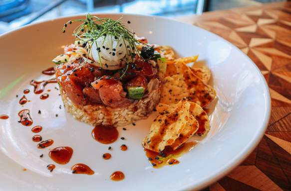 Ahi Tuna Poke from NOURISH Bar