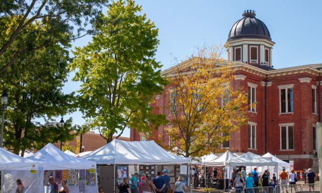 Woodstock Art Fair on the Square