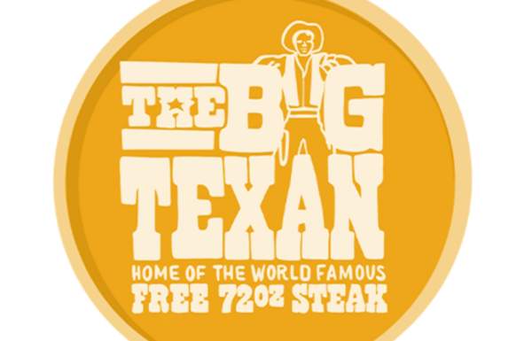 Big Texan coin from the TX Route 66 Passport Program