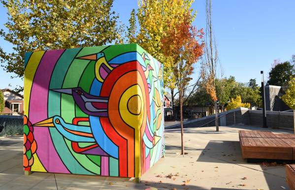 Community Mural Cube