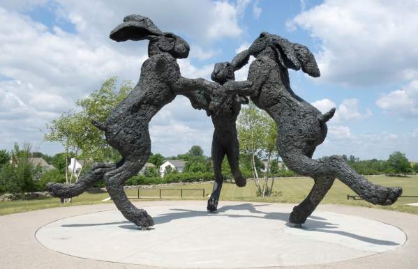 Ballantrae Dancing Hares