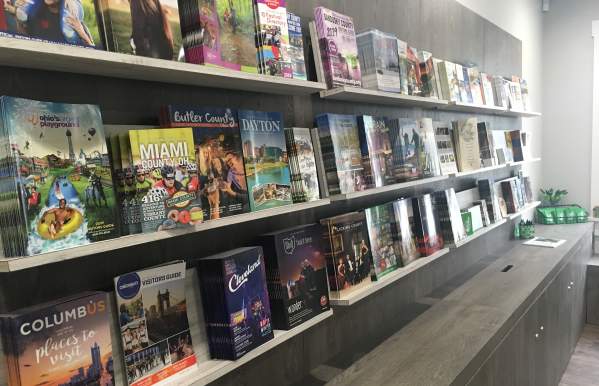 Dublin Visitor & Information Center Brochure Wall
