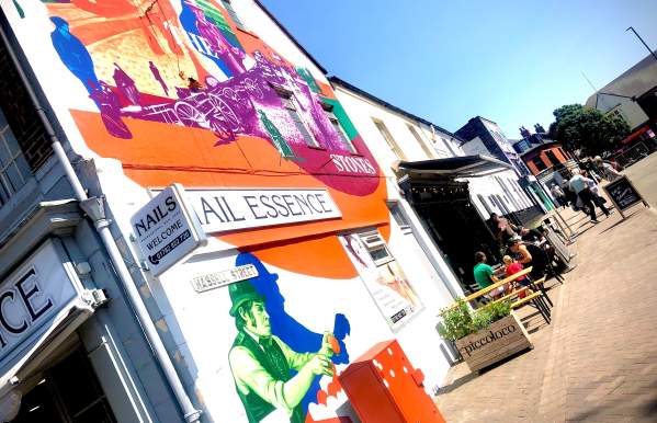 Newcastle Hassell Street at an angle