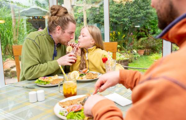 Ramblers Retreat Tea Room Alton family dining inside diversity