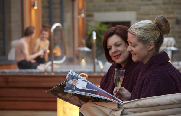 ladies relax outdoors.tif