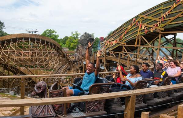 Wicker Man rollercoaster