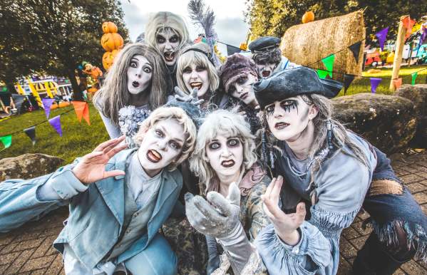 live entertainment from the Alton Ancestors at Scarefest