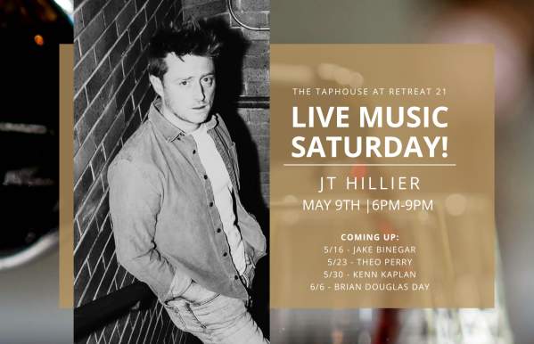 Live Music Saturday - JT Hillier