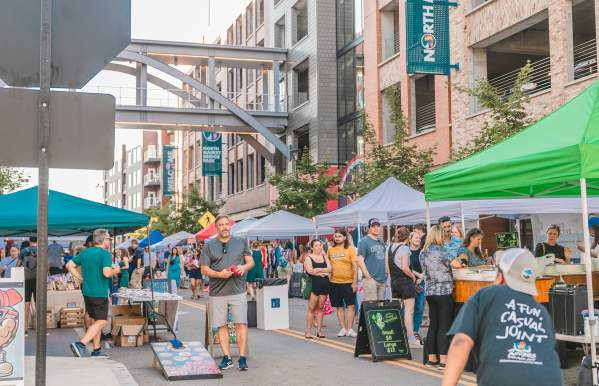 Night Market at North Market Bridge Park
