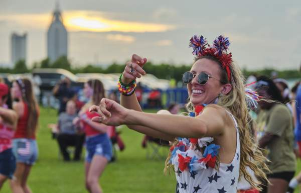 Woman dancing