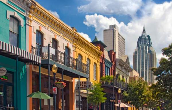 Dauphin Street Downtown Mobile