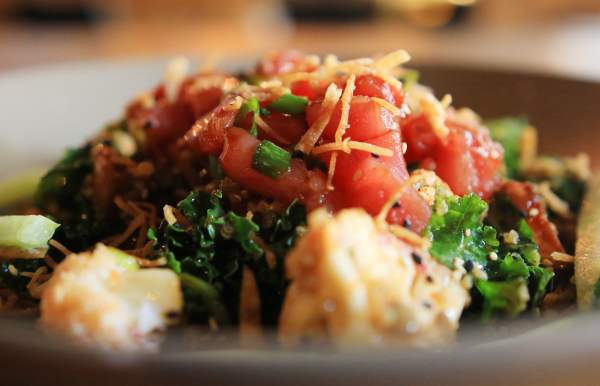 plate of seafood