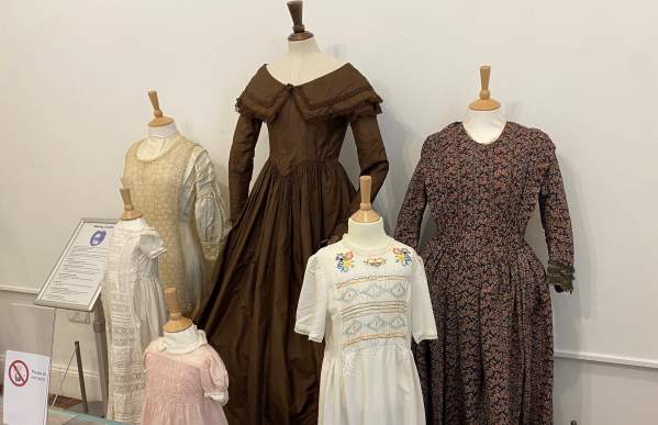 period costumes at Brampton Museum