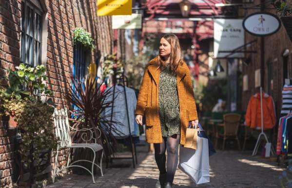 walking on the cobbles