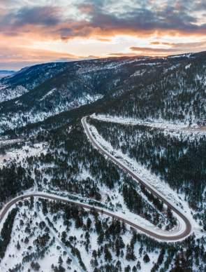 Winter Traveling by Car
