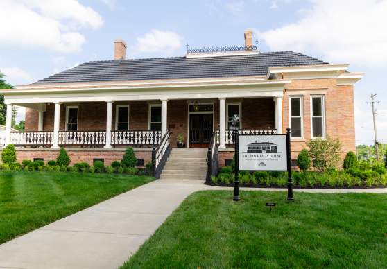 Exterior of David May House in Downtown Elizabethtown, Kentucky