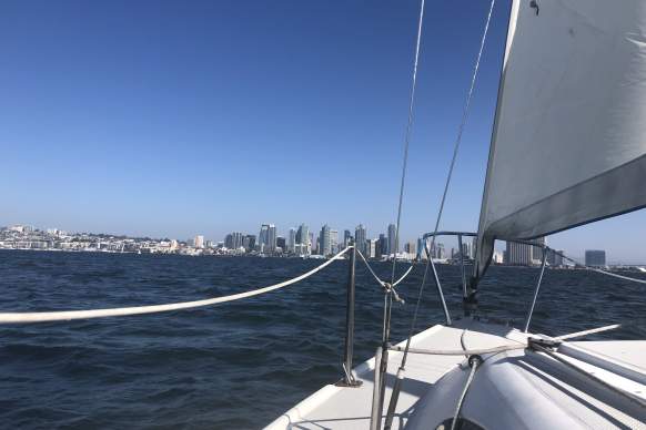 Sailing on the water for a nice sunny day trip then heading to Temecula for the day