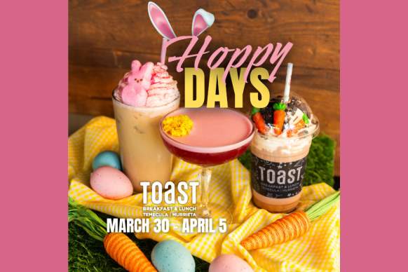 Toast Easter Menu and More