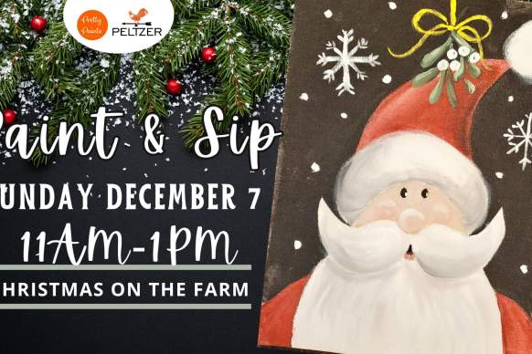 Paint & Sip: Christmas on the Farm