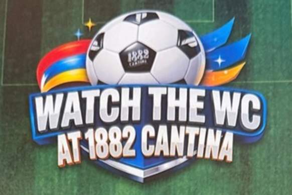 Watch the WC Games at 1882 Cantina