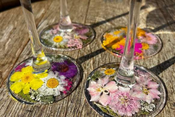 Galentine’s Wine Glass Crafting Class