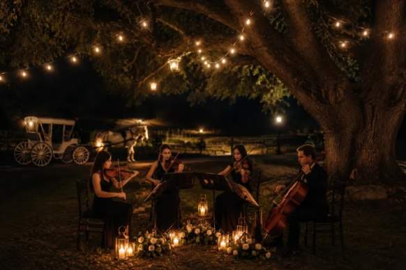 An Evening of Carriages and Quartets