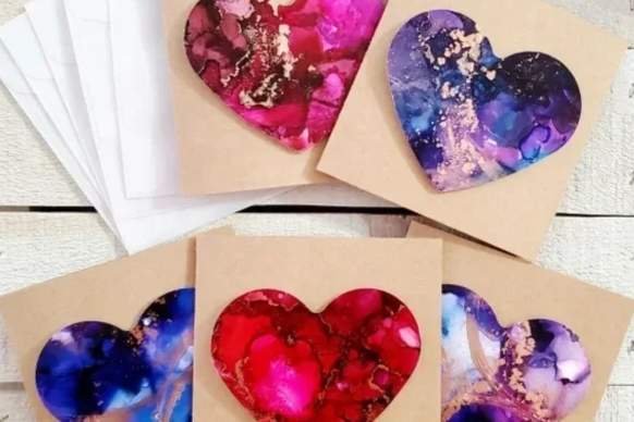 Valentine’s Card Making Class with Pina Nast