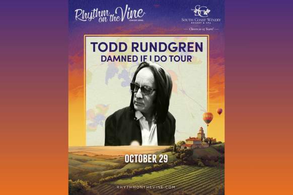 Todd Rundgren LIVE! Rhythm on the Vine® Concert Series