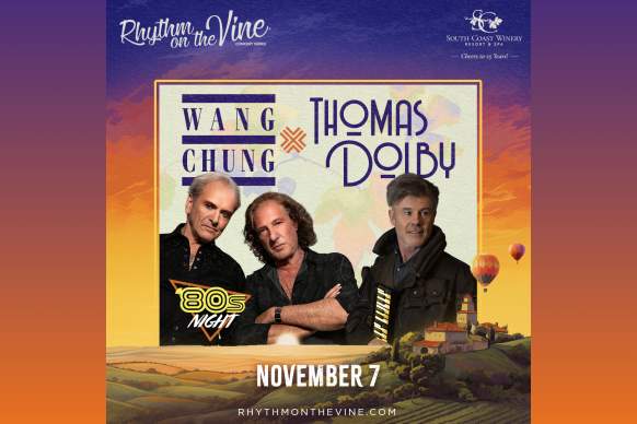 80's Night with Wang Chung & Thomas Dolby | Rhythm on the Vine® Concert Series