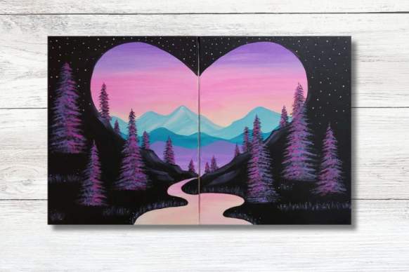 River to My Heart - Valentine's Paint and Sip Event