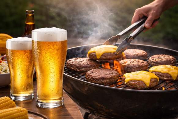 Father's Day Burgers and Beers
